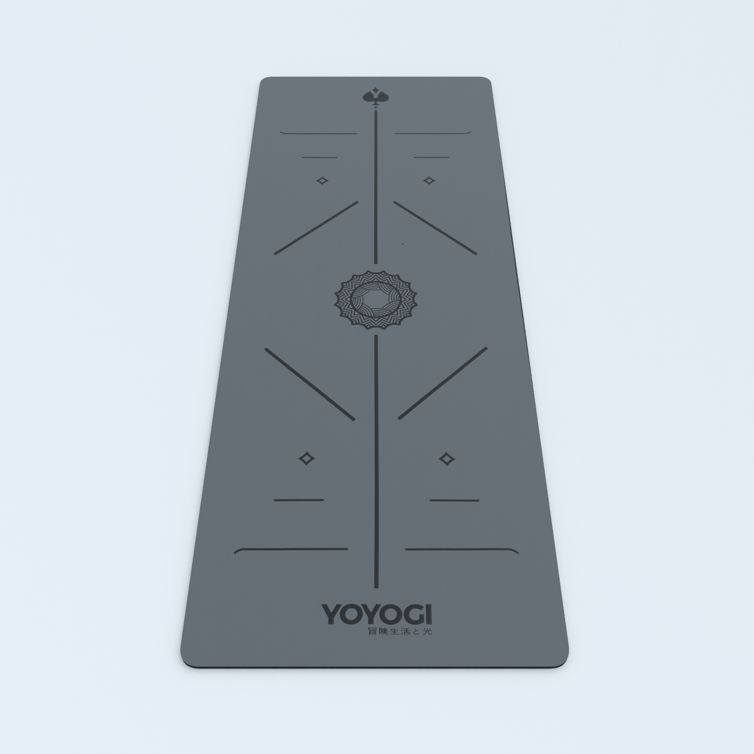 YOYOGI Alignment Mat - Grey