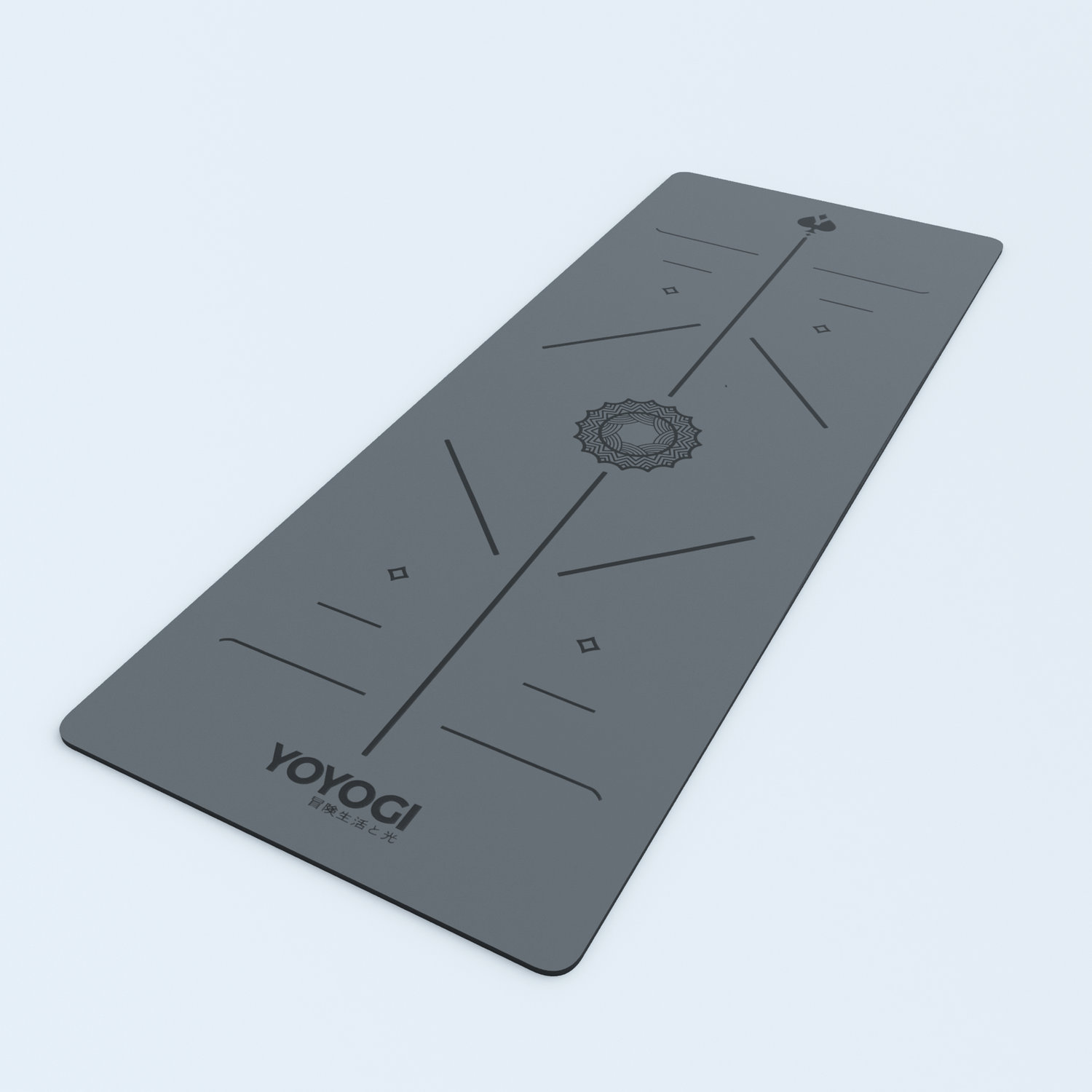 YOYOGI Alignment Mat - Grey