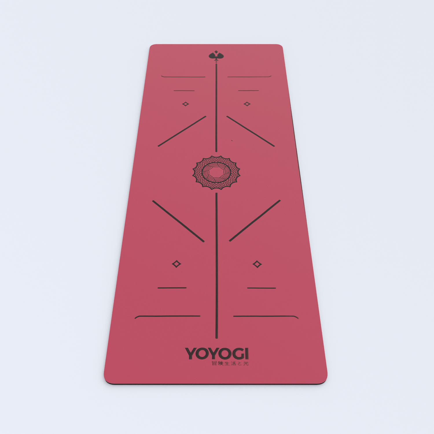 YOYOGI Alignment Mat - Red