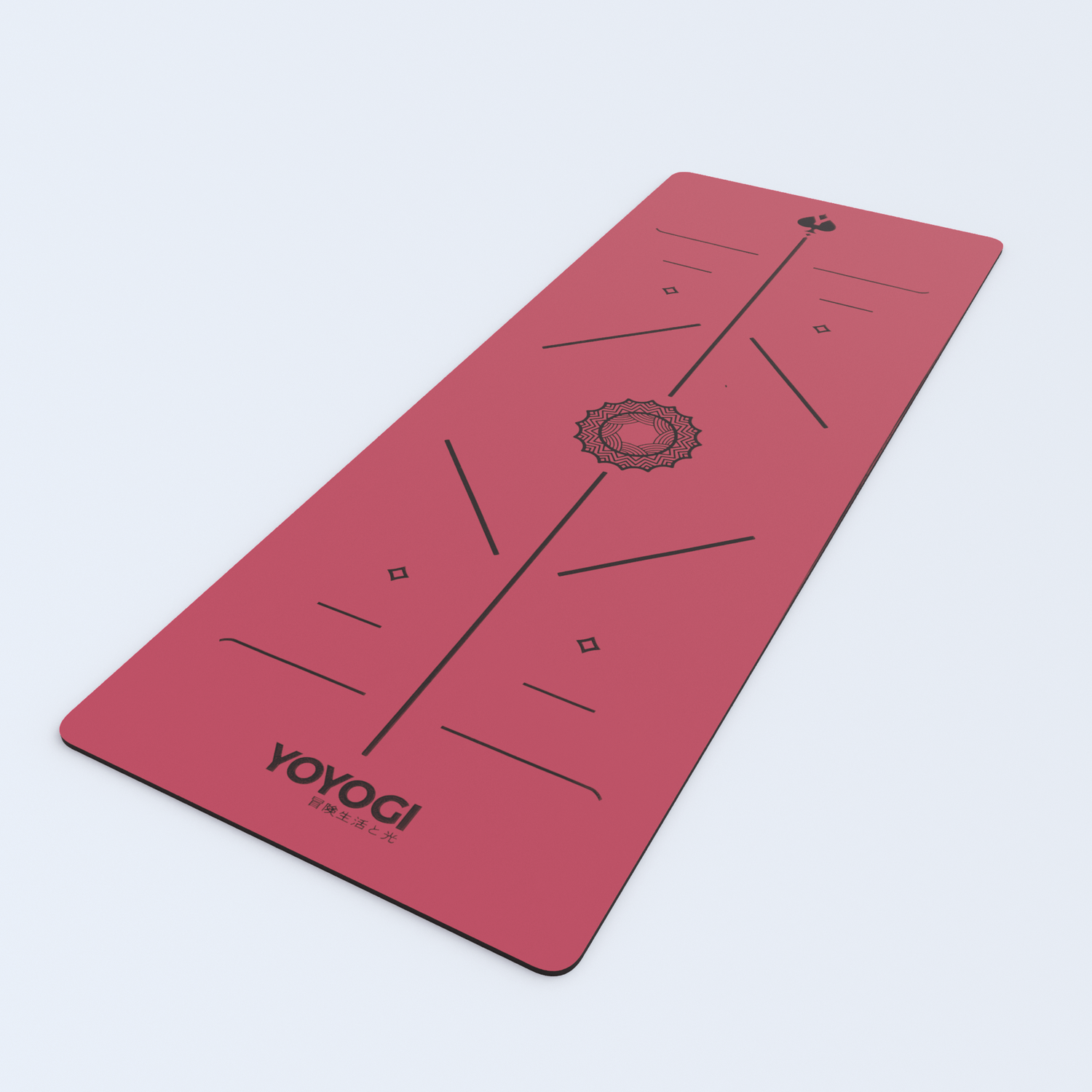 YOYOGI Alignment Mat - Red