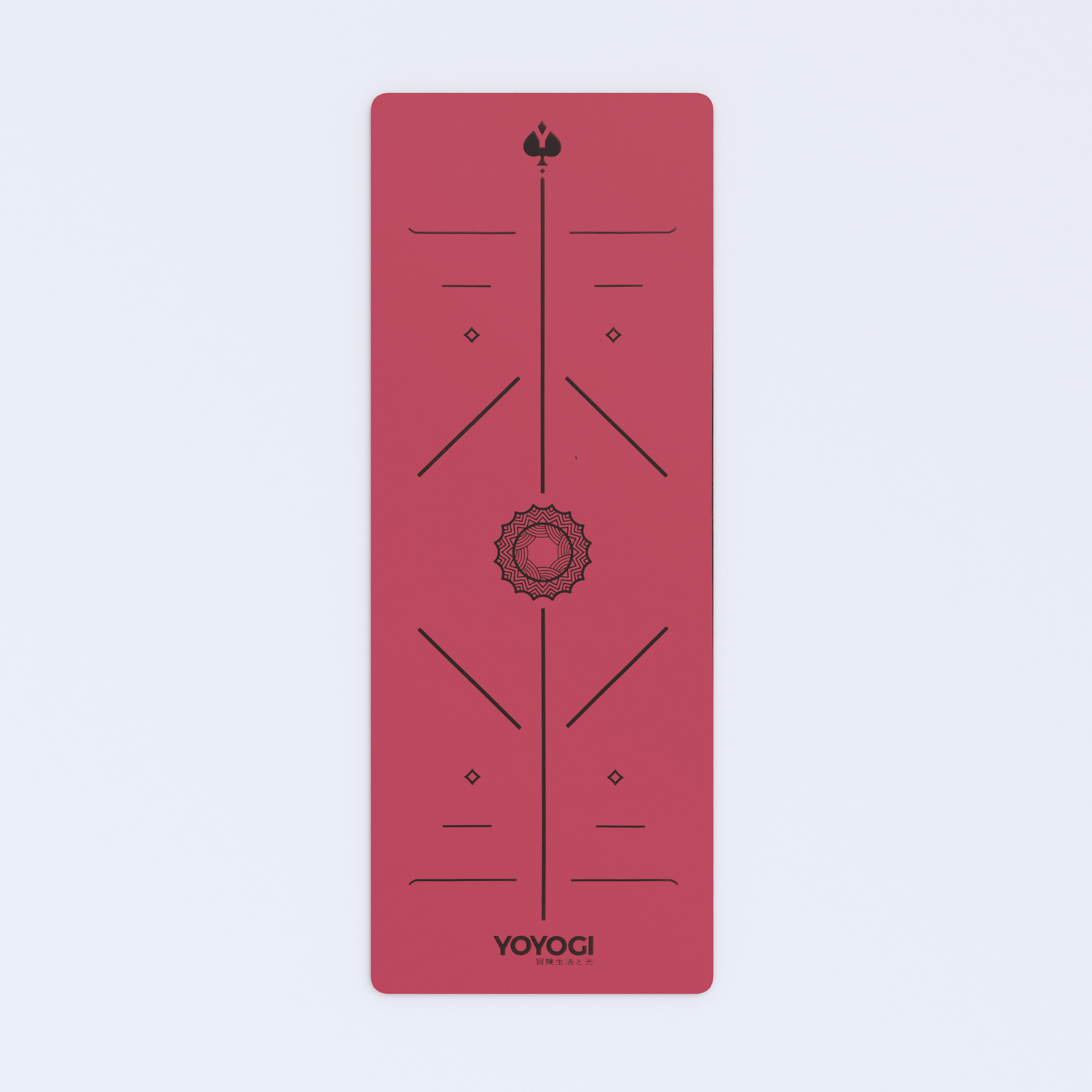 YOYOGI Alignment Mat - Red