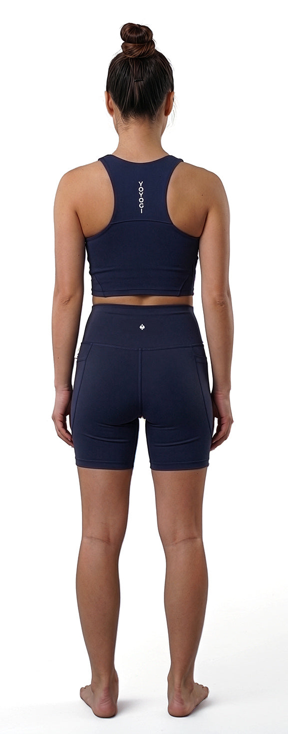 Akari Top - Chikara Shorts - Navy