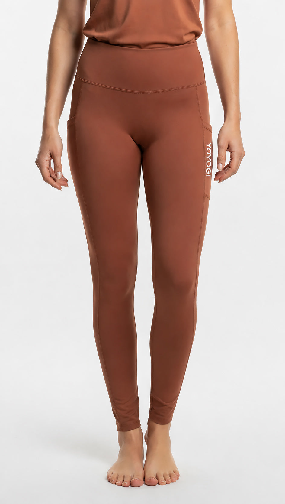 Chikara Leggings - Chestnut