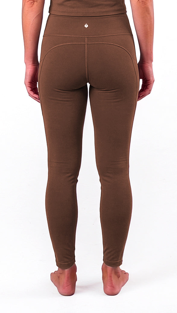 Chikara Leggings - Chestnut