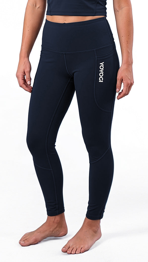 Chikara Leggings - Navy