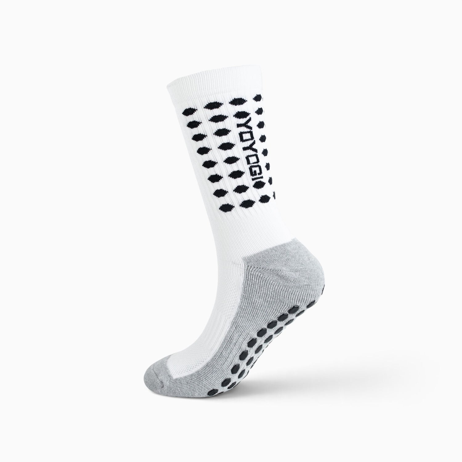 Kobe Grip Socks - White / Grey