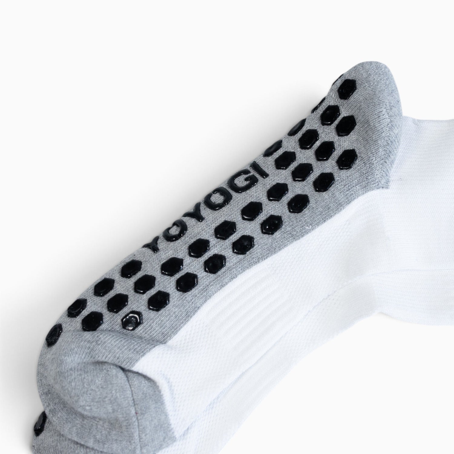 Kobe Grip Socks - White / Grey