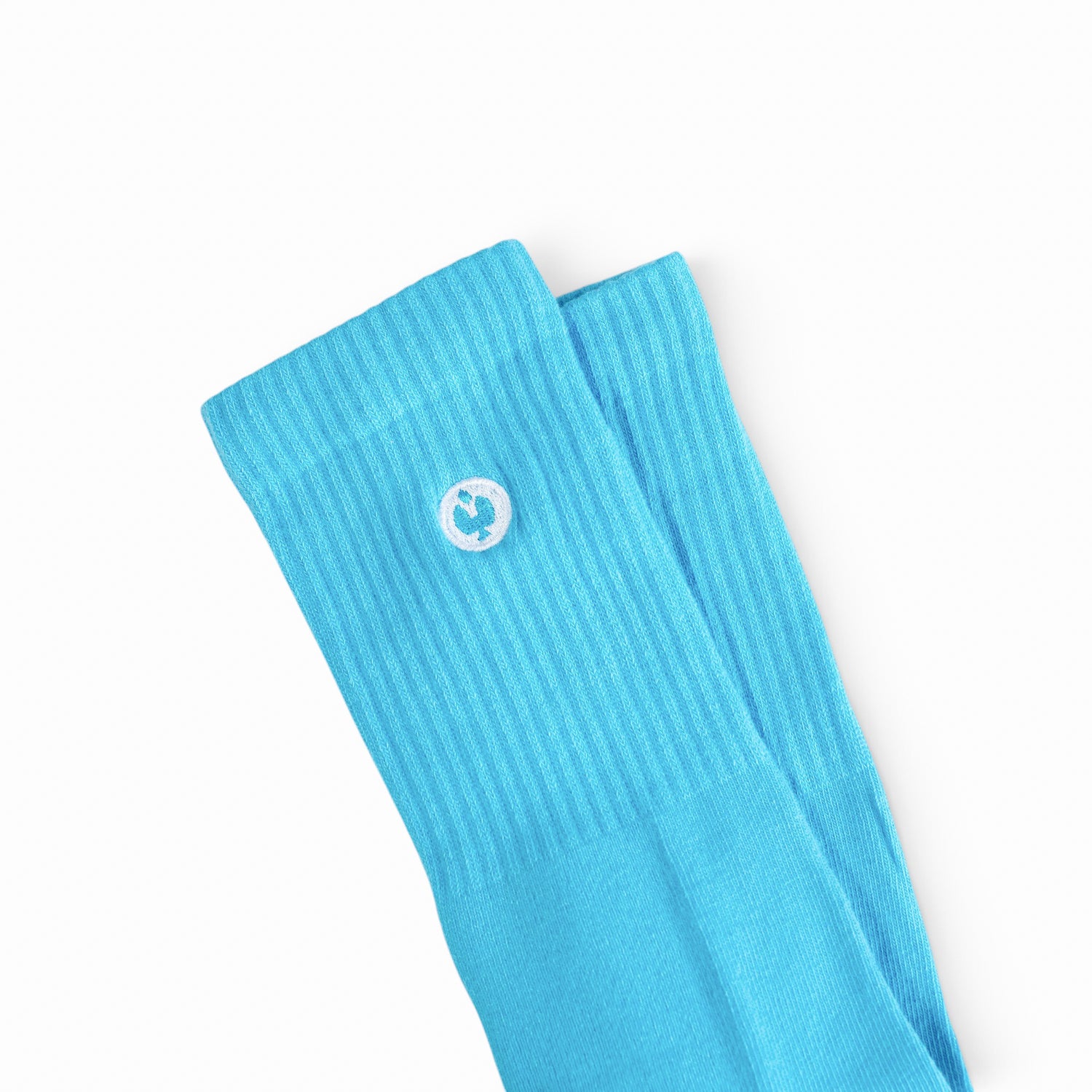 Kyoto Mid Calf Socks - Sea Blue