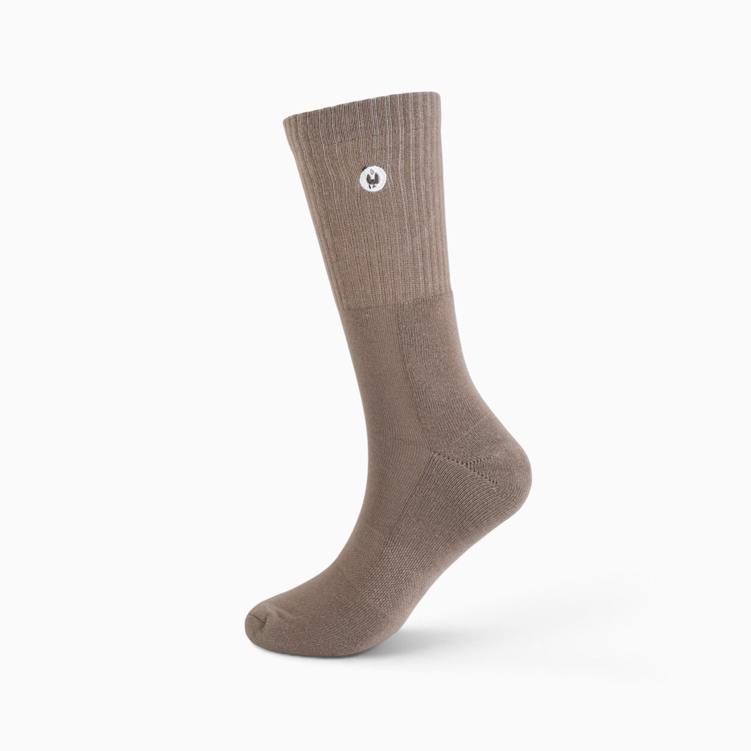 Kyoto Mid Calf Socks - Beige