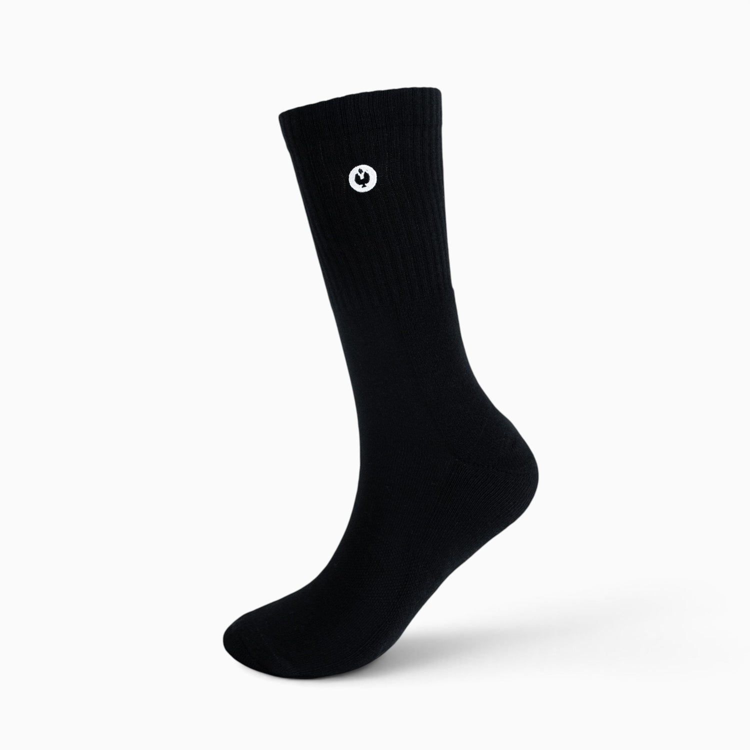 Kyoto Mid Calf Socks - Black