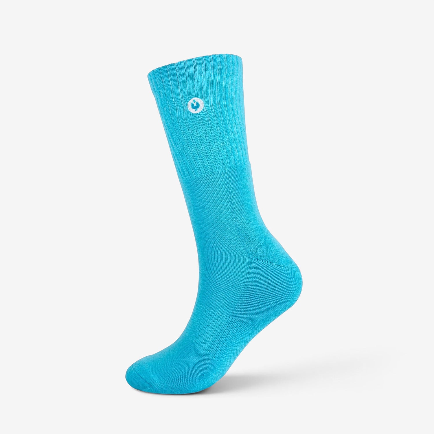 Kyoto Mid Calf Socks - Sea Blue