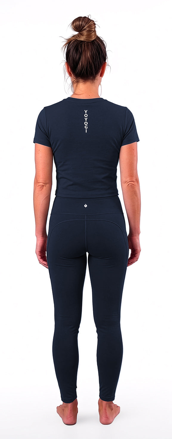 Nirvana Top + Chikara Leggings - Navy