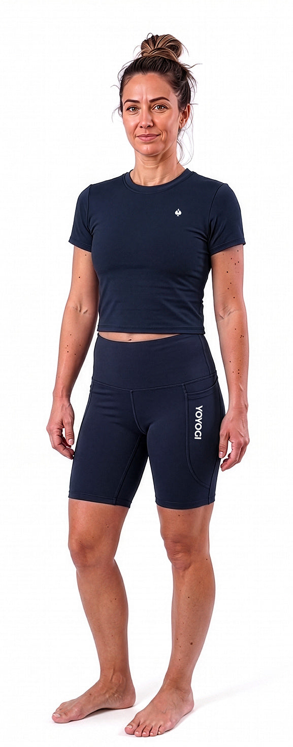 Nirvana Top + Chikara Shorts - Navy