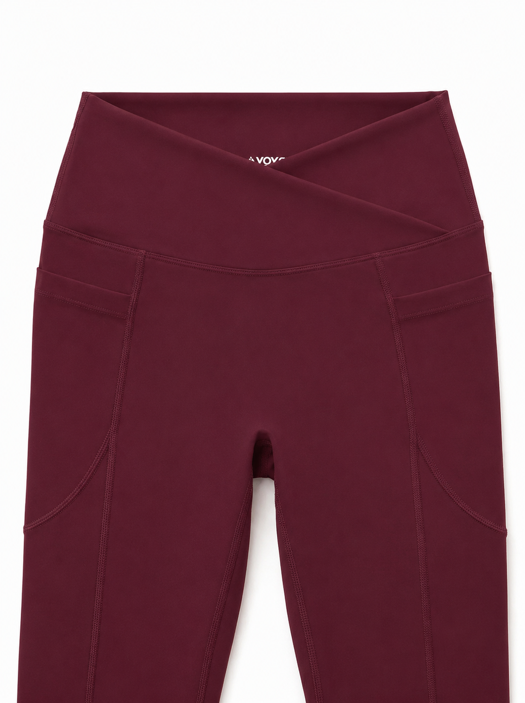 Nirvana Top + Sora Leggings - Burgundy