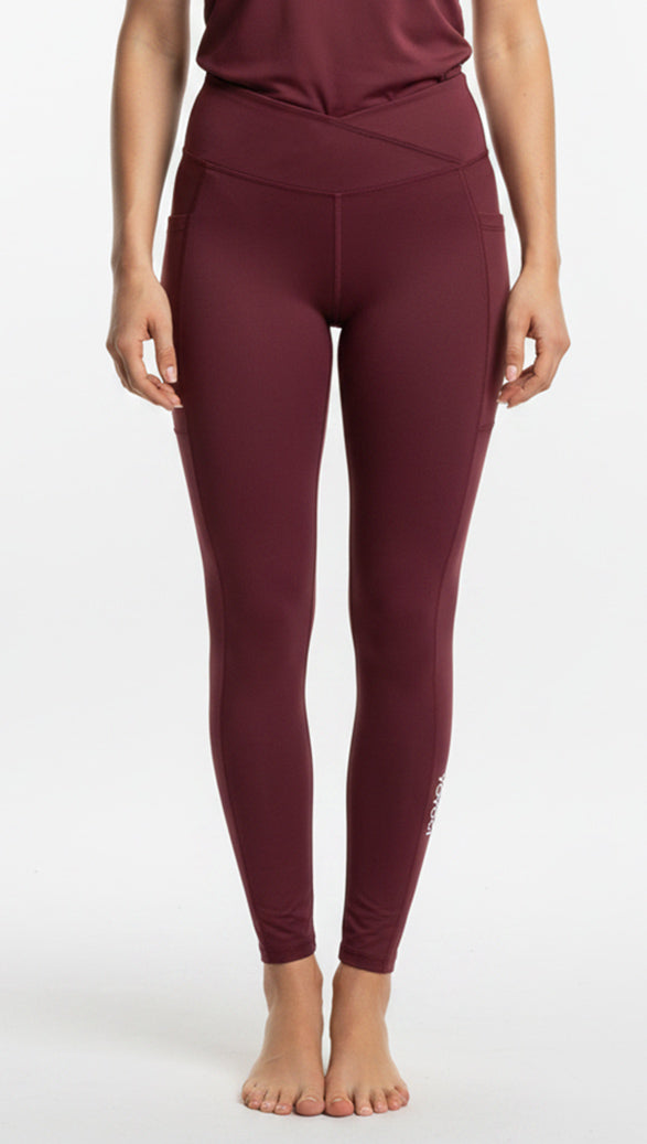 Sora Leggings - Burgundy