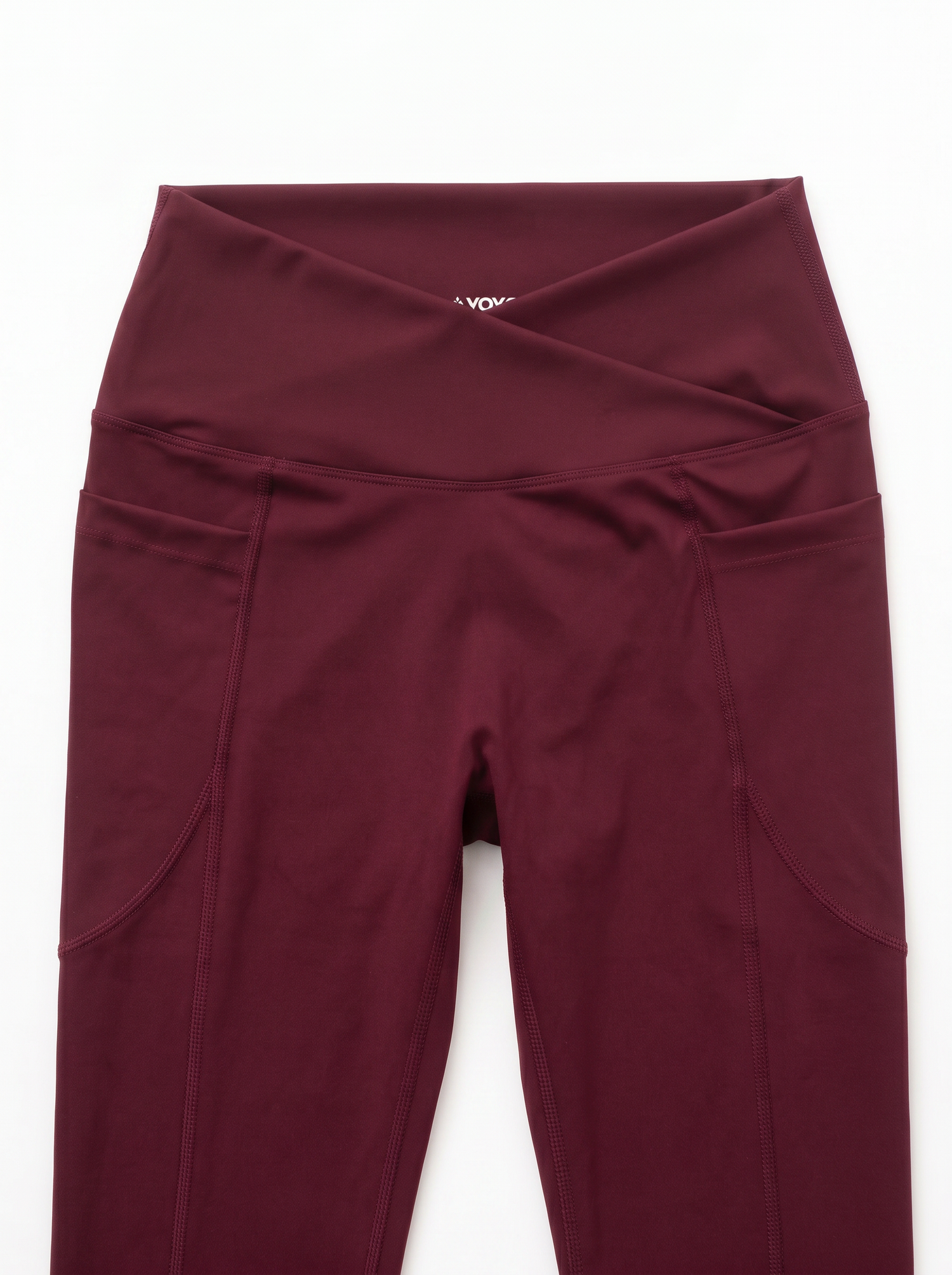Nirvana Top + Sora Leggings - Burgundy