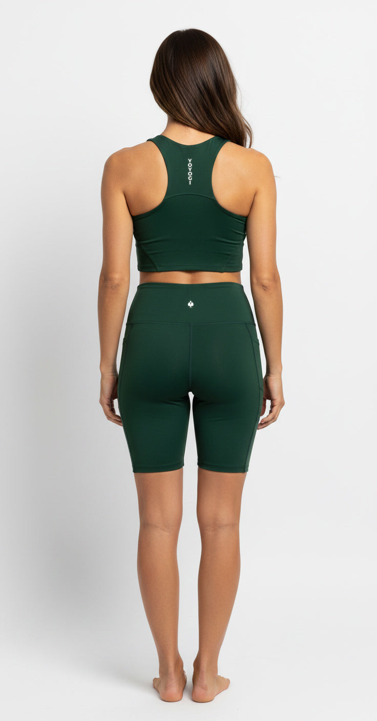 Akari Top + Chikara Shorts - Olive