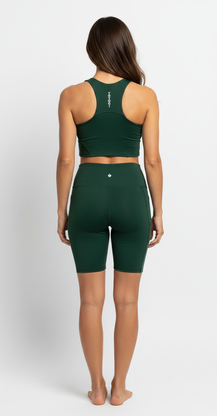 Akari Top + Chikari Shorts - Olive